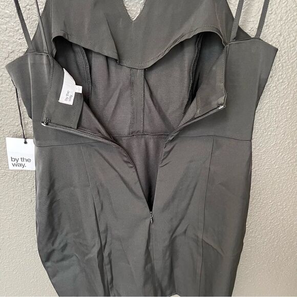 NWT Revolve x By The Way Evelynn Double Strap Dress in Black | Size S - Picture 6 of 11